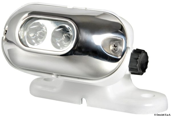 Faretto completo 2 LED bianchi - 13.270.52